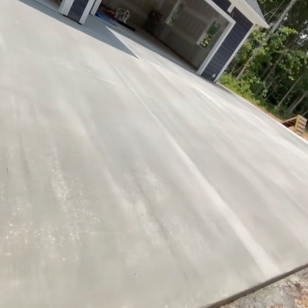 Concrete driveway contractor, Eau Claire WI