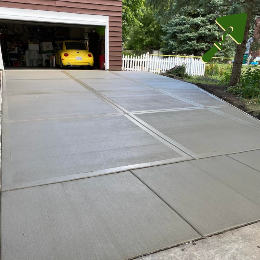 Concrete contractor Eau Claire WI Concrete driveway installation