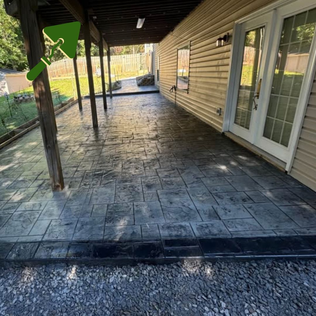 Stamped Concrete Patio Deck Eau Claire WI